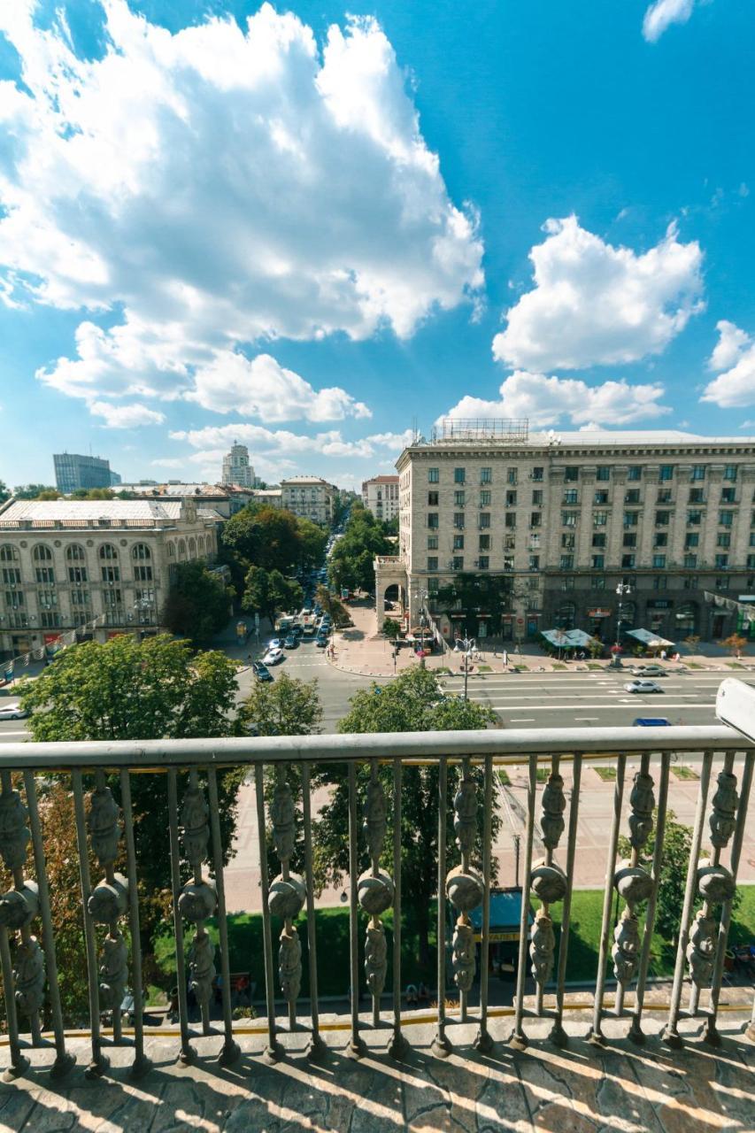 Квартира На Крещатике Kyjev Exteriér fotografie