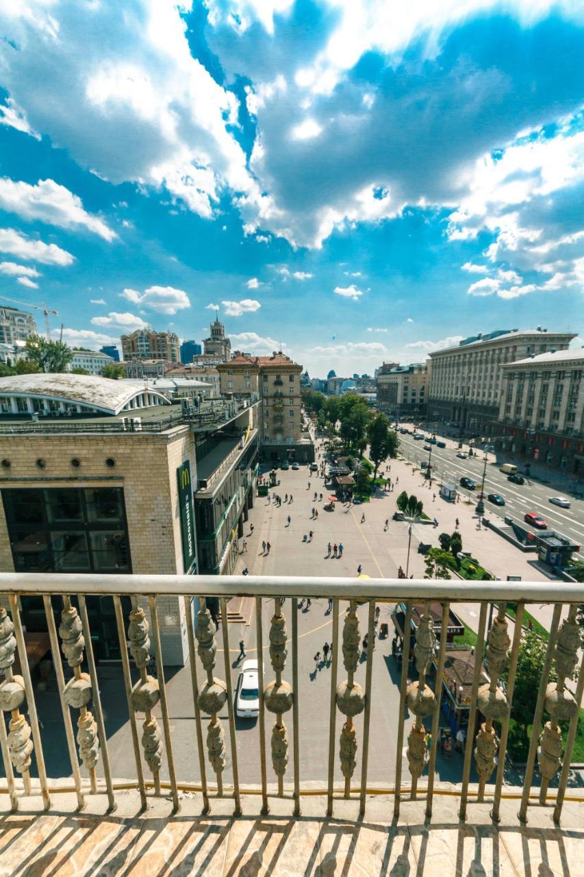 Квартира На Крещатике Kyjev Exteriér fotografie
